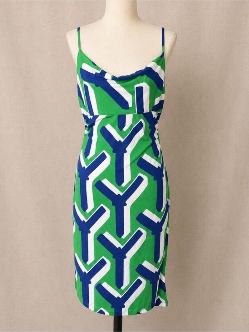 Diane Von Furstenberg 90s Y2K ‘Annette’ Dress 10 vintage 6 8 medium